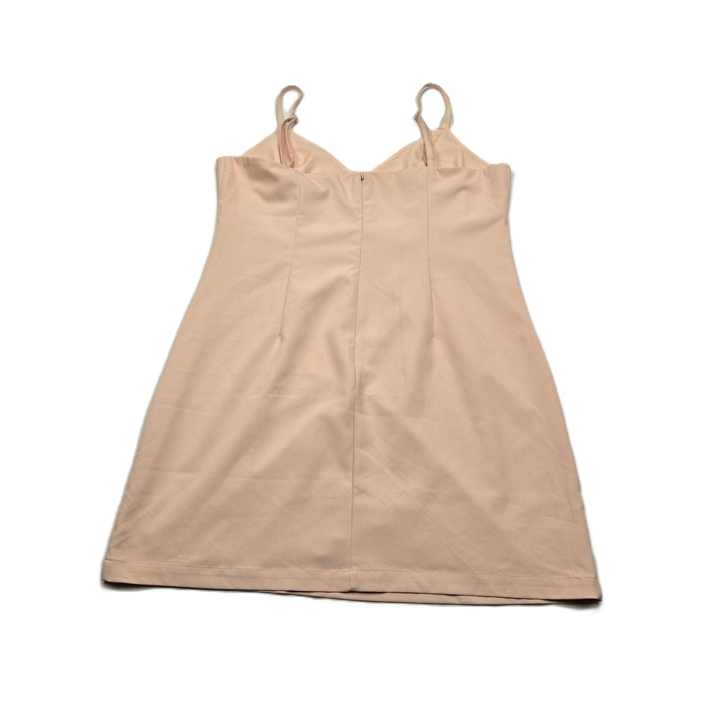 Lulus Women's Sultry Moments Blush Pink V-Neck Sleeveless Mini Dress Size XL - Picture 2 of 10
